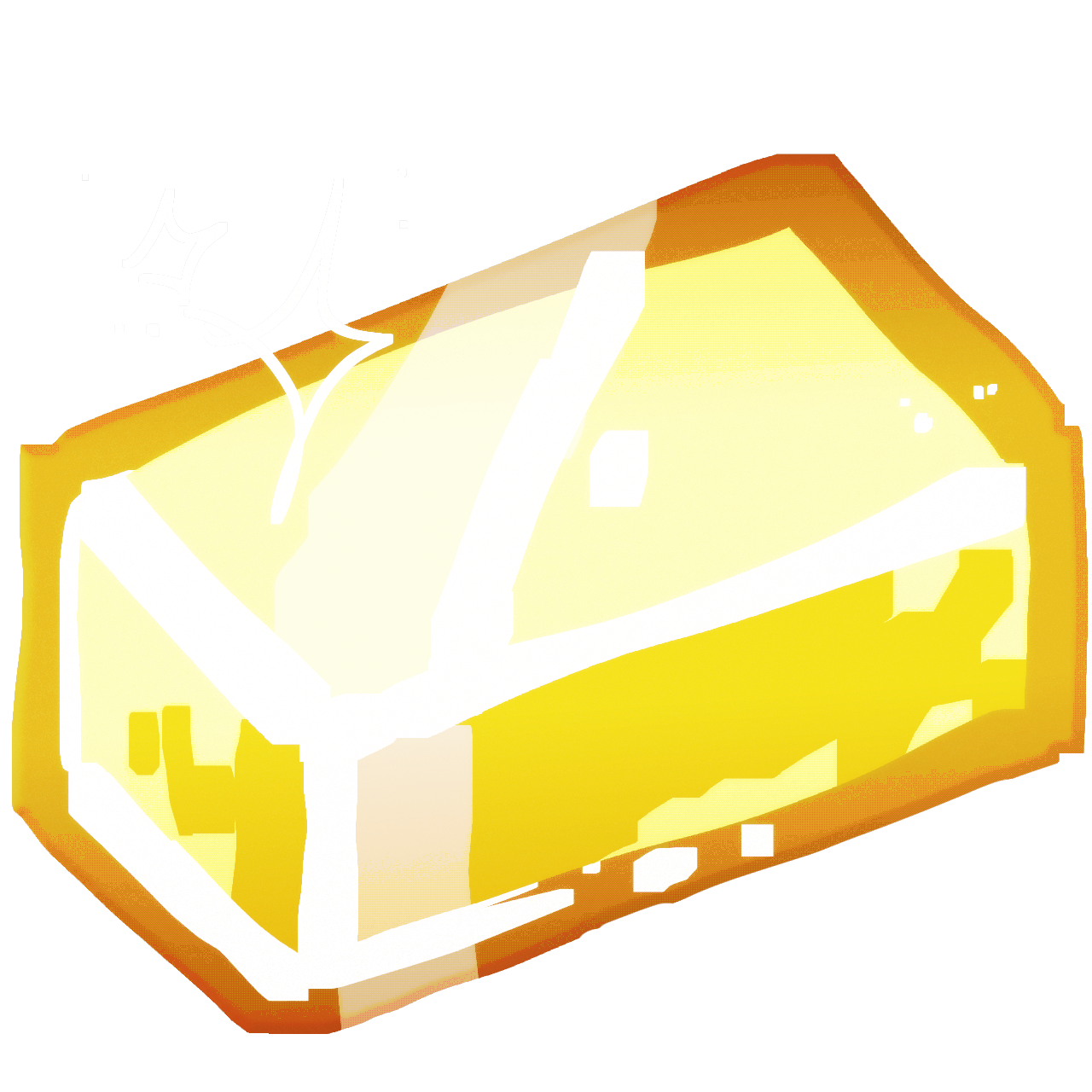 a minecraft gold ingot.